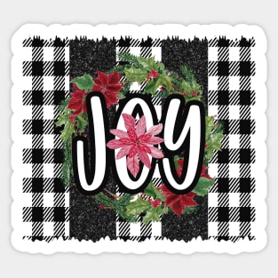 Joy Christmas Sticker